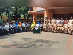 
      
      Mandya police recover 27 stolen bikes, arrest 5 accused
      
      
