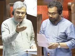 
      
      Ashwini Vaishnaw, John Brittas exchange jibes in Rajya Sabha
      
      