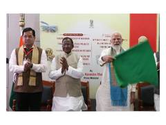 
      
      PM Modi flags off three new train services in Assam
      
      
