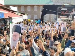 
      
      Thousands protest in J-K's Budgam, Ladakh on 'Youm-e-Quds'
      
      