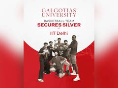 
      
      Galgotias University basketball team win silver at IIT Delhi fest
      
      