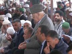 
      
      Farooq Abdullah offers 'Alvida Jumma' prayers at Dargah Hazratbal
      
      