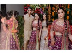 
      
      Sara Tendulkar drops glimpses from brother Arjun's sangeet
      
      