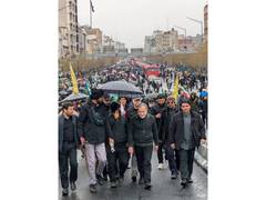 
      
      Iranian Foreign Minister Araghchi joins march on Quds Day
      
      