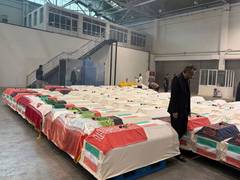 
      
      Iran releases pictures of coffins of fallen IRIS Dena sailors
      
      