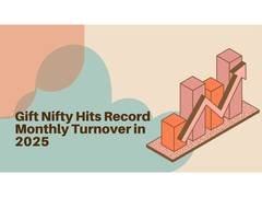 
      
      Gift Nifty Hits Record Monthly Turnover in 2025 
      
      
