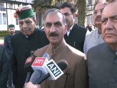 
      
      CM Sukvinder Sukhu flags revenue deficit grant loss
      
      
