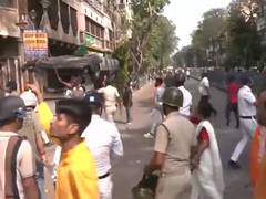 
      
      Four people arrested in TMC-BJP clash in Kolkata
      
      