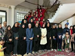 
      
      Four Iranian women soccer players withdraw from asylum
      
      