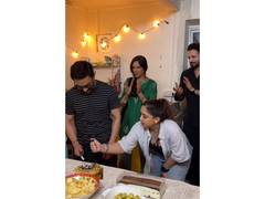 
      
      Aamir Khan celebrates birthday with children and girlfriend Gauri
      
      