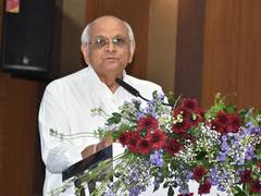 
      
      Gujarat CM lays foundation stone for development projects
      
      