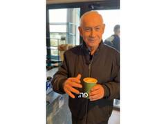 
      
      Netanyahu sips coffee, shows 5 fingers amid death rumours
      
      