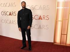 
      
      'Sinners' star Michael B Jordan poses with family at red carpet 
      
      