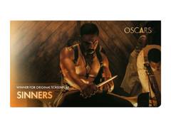 
      
      Oscars 2026: 'Sinners' wins Best Original Screenplay
      
      