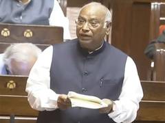 
      
      Mallikarjun Kharge raises concerns over LPG shortage in RS
      
      