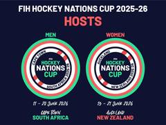 
      
      New Zealand, South Africa to host FIH Nations Cup 2025-26
      
      