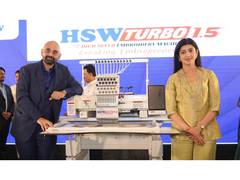 
      
      HSW Launches India’s First Fastest Single-Head Embroidery Machine
      
      