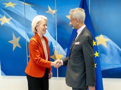 
      
      Jaishankar meets EU Commission President
      
      