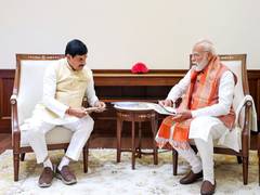 
      
      Madhya Pradesh CM meets PM Modi
      
      