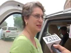 
      
      “Good thing”: Priyanka Gandhi on revocation of the suspension of
      
      