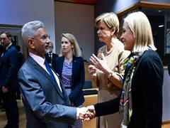 
      
      India-EU ties strengthened during EAM Jaishankar’s Brussels visit
      
      