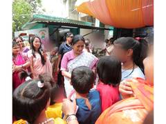
      
      Delhi CM Rekha Gupta attends 'Nari Utsav' at Nirmal Chhaya
      
      