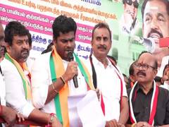 
      
      NDA holds protest in Coimbatore against DMK govr
      
      