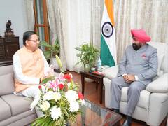 
      
      Uttarakhand CM meets state Governor
      
      