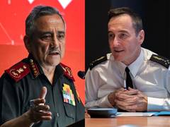 
      
      French CDS holds discussion with CDS General Chauhan
      
      