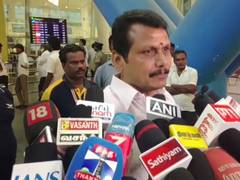 
      
      TN Minister Senthil Balaji returns after CBI questioning
      
      