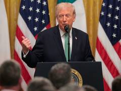 
      
      President Trump says US-Israel war on Iran “proceeding very well