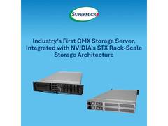 
      
      Supermicro Among First to Unveil NVIDIA BlueField-4 STX Storage
      
      