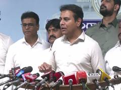 
      
      Telangana: BRS leader KTR slams CM's speech
      
      