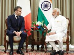 
      
      “India, France working closely to reduce tensions,” says Macron
      
      