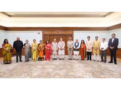 
      
      PM Modi discusses popularising Indian culture with IGNCA trustees
      
      