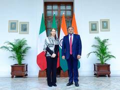 
      
      India-Italy hold 9th Foreign Office Consultations
      
      
