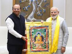 
      
      Lieutenant Governor of Ladakh meets Prime Minister Modi
      
      