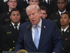
      
      US President Donald Trump on destruction of Iranian navy
      
      