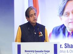 
      
      Shashi Tharoor attends Consular Day 2026
      
      