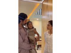 
      
      Vijay Deverakonda, Rashmika Mandanna host little fan at home
      
      