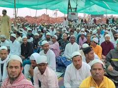 
      
      Eid prayers offered at proposed 'Babri Masjid' ground in...
      
      