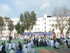 
      
      Andhra: Thousands gather for Eid prayers in Vijayawada
      
      