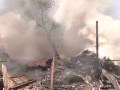 
      
      Fire breaks out at scrap godown in Indore
      
      