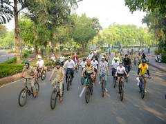 
      
      Guardians of Nature ride together at Fit India 'Sundays on Cycle'
      
      