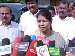
      
      AIADMK 'B' team of BJP: Kanimozhi
      
      