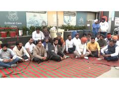 
      
      Punjab Warehousing Corporation Union stages sit-in protest
      
      