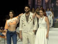 
      
      Siddhant Chaturvedi, Kalki Koechlin, Alaya walk at LFW 2026
      
      