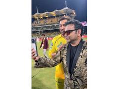 
      
      AR Rahman, MS Dhoni share a moment at CSK’s ROAR 2026
      
      