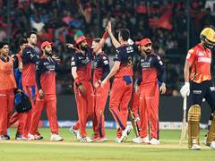 
      
      Jitesh, Rajat fifties, Virat's cameo: RCB's first warm-up game
      
      
