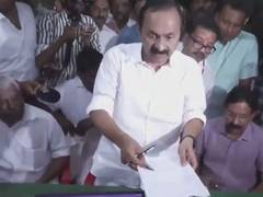 
      
      Senior Congress leader VD Satheesan files nomination for Kerala a
      
      